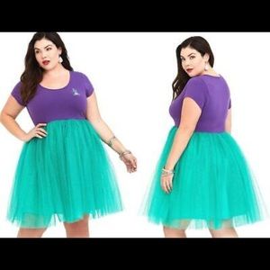 Torrid Ariel Dress/ Costume